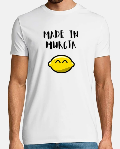 T-shirt made in murcia lemon 1