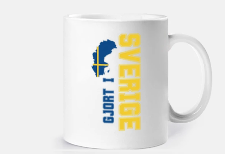 Cup made in sweden