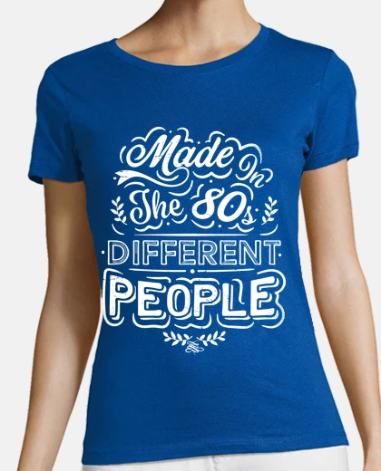 Playera Made In The 80s Different People