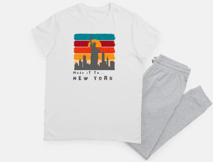 Pyjama Made it to New York Aviation Travel Lov