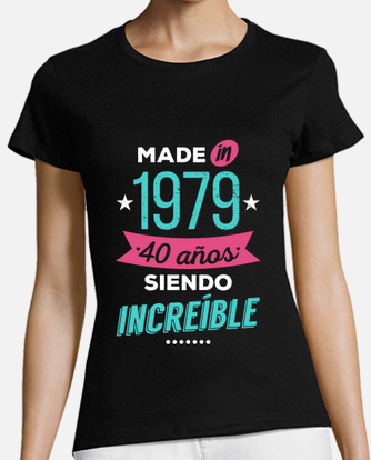 Oferta Confusión Sherlock Holmes Camiseta made in 1979, 40 años siendo... | laTostadora