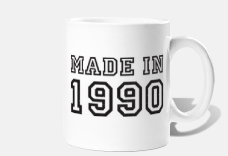 Made in 1990 - My Happy Birthday