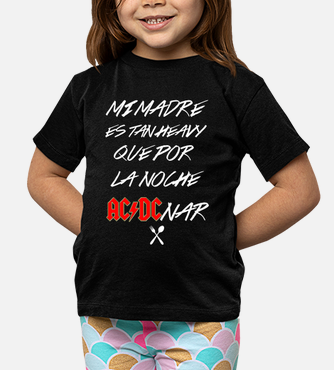 Camisetas niños acdc - niño o | laTostadora