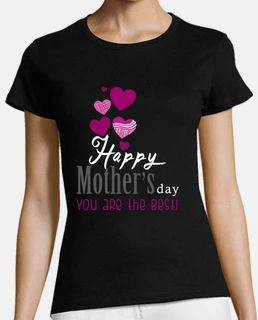 madres felices día- negro
