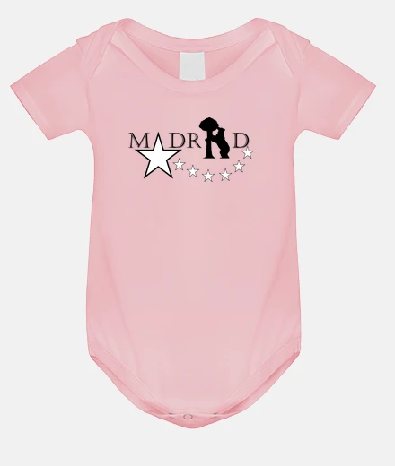 Kids madrid with bear and star