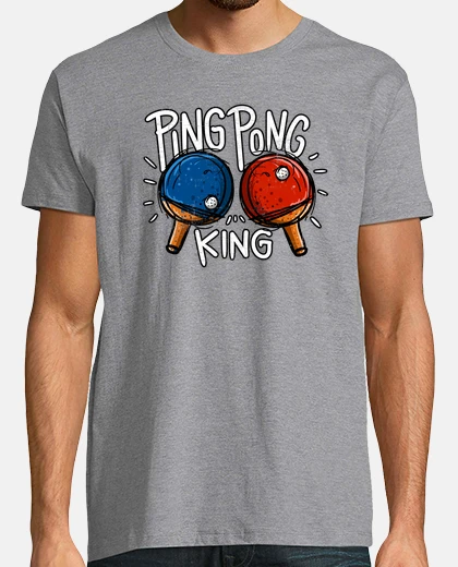 T-shirt maestro di ping pong tennis da tavolo