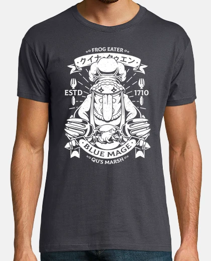 Tee-shirt mage bleu quinquina