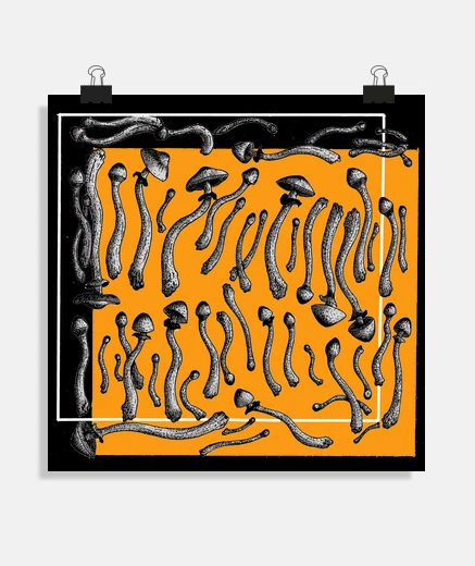 Poster magia le funghi