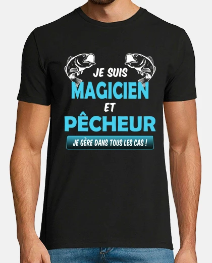 Tee-shirt Magicien et pêcheur