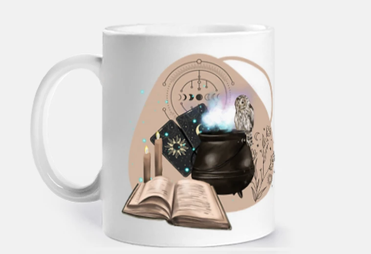 Mug Magie magicien grimoire univers fantast