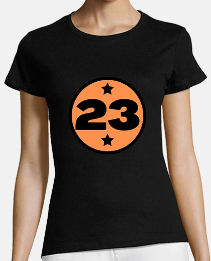 T-shirt maglia sportiva numero 23 età
