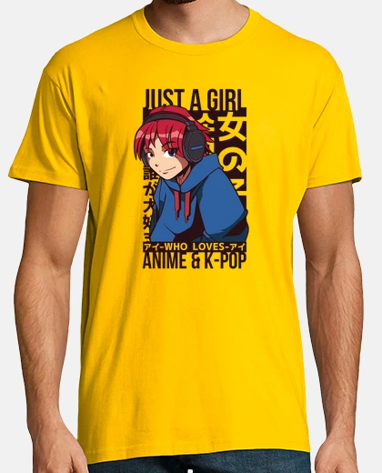 T-shirt maglietta anime e kpop