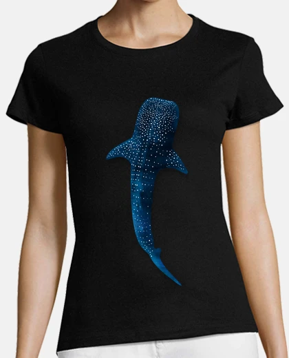 T-shirt maglietta con shark balena - nodeco scubawear