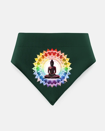 Mascotas maglietta mandala da meditazione del bu