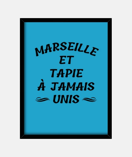 Quadro maglietta marsiglia
