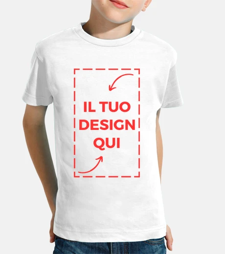 Abbigliamento maglietta per bambini personalizzata
