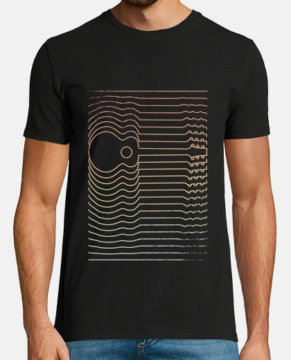 T-shirt maglietta per gli amanti della chitarra