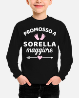 maglietta bimba stampa  Promossa come sorella maggiore