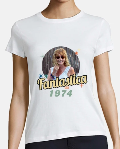 magliette fantastica con foto e testo personalizzabile