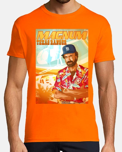 T-shirt magnum texas ranger uomo