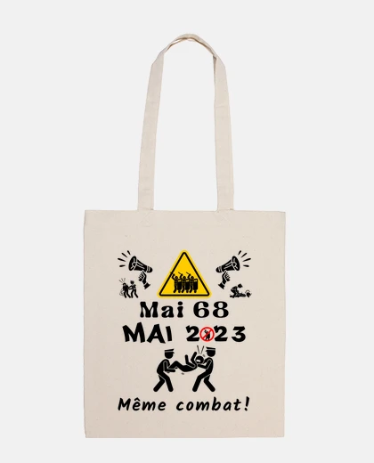Sac Mai 2023 mai 68 meme combat