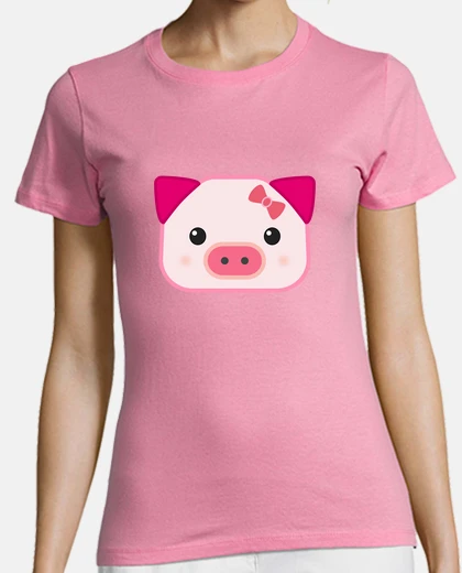 T-shirt maiale carino