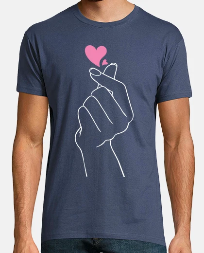 Tee-shirt main coeur amour humanité humain