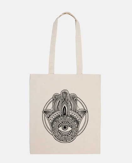 Sac main de fatima noire, sac à main