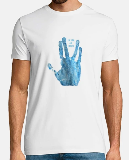 Tee-shirt main étoiles trek