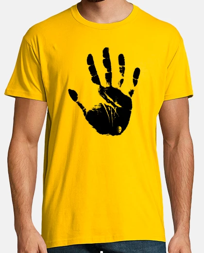 Tee-shirt main noire
