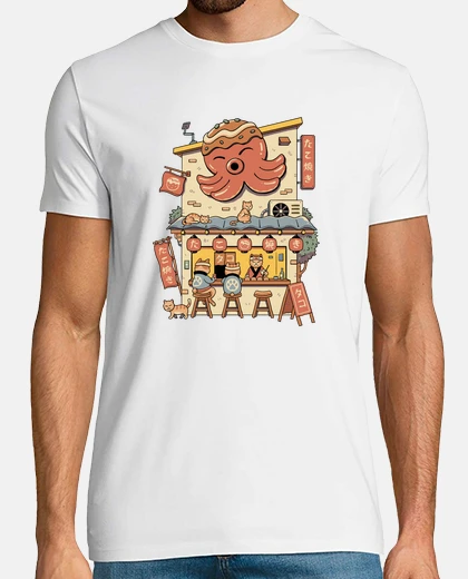 Tee-shirt maison de takoyaki