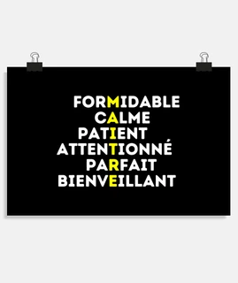 Maitre Formidable Prof Cadeau Professeur