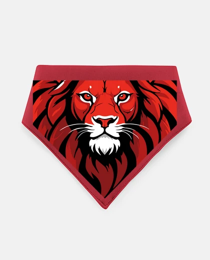 Mascotas majestic red lion