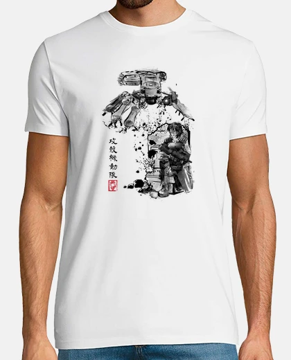 Tee-shirt Major vs Tank sumi-e