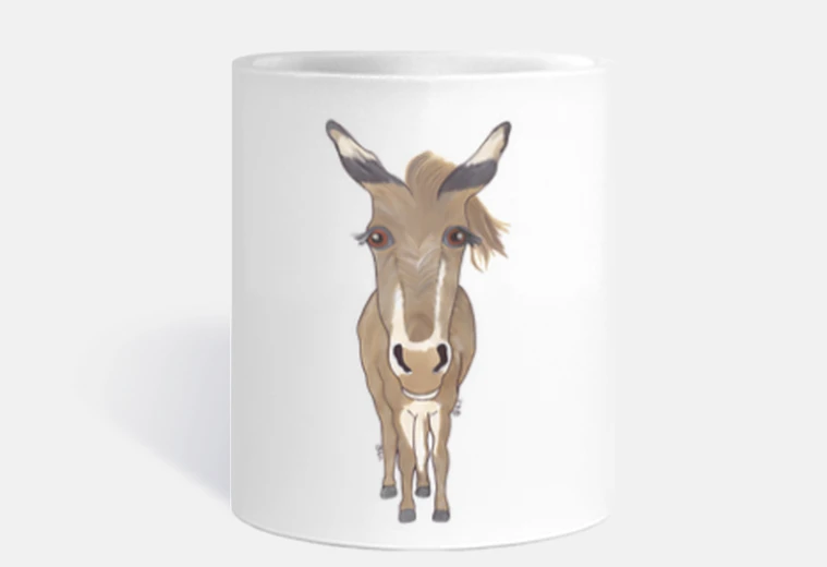 Cup majorera donkey