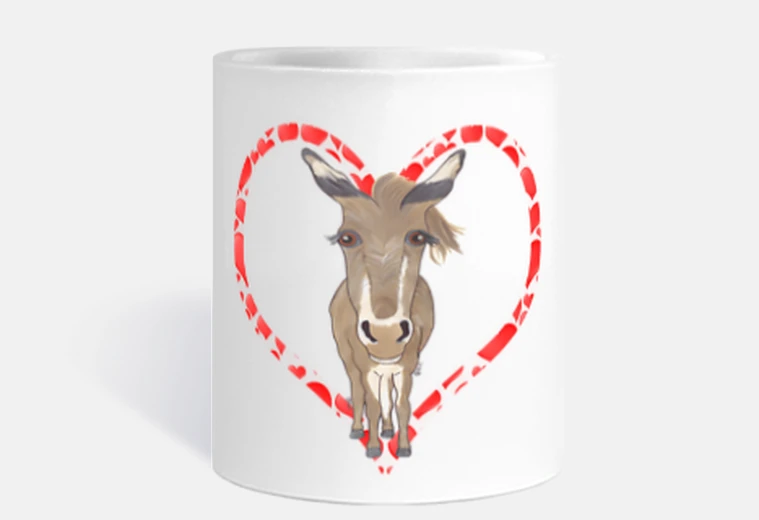 Cup majorera donkey heart