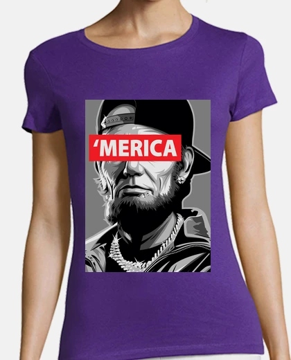 T-shirt make eat di nuovo l39america