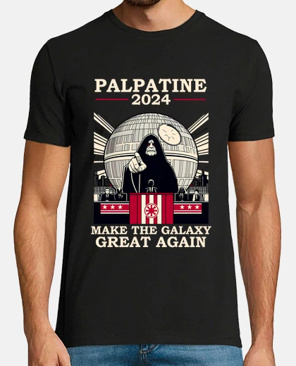 Camiseta Make the Galaxy Great Again - Palpatine