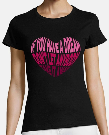 Playera make your dreams come true hot pink mag