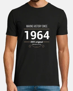 Making history since 1964 white