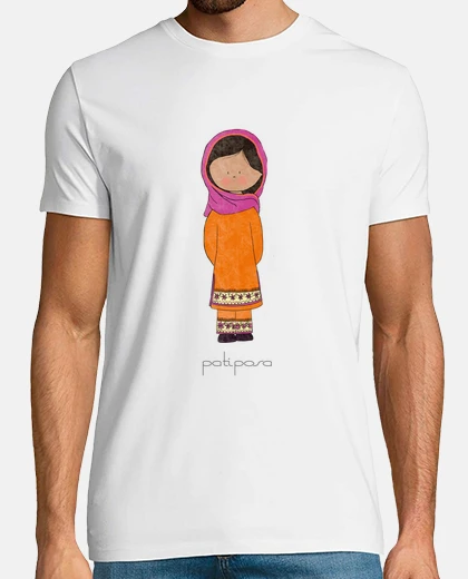 T-shirt malala yousafzai. t-shirt da uomo