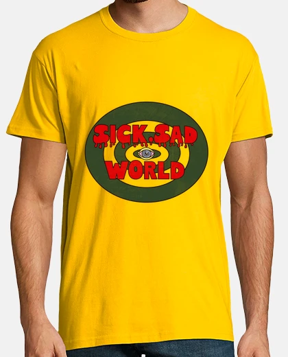 T-shirt malato, sad world