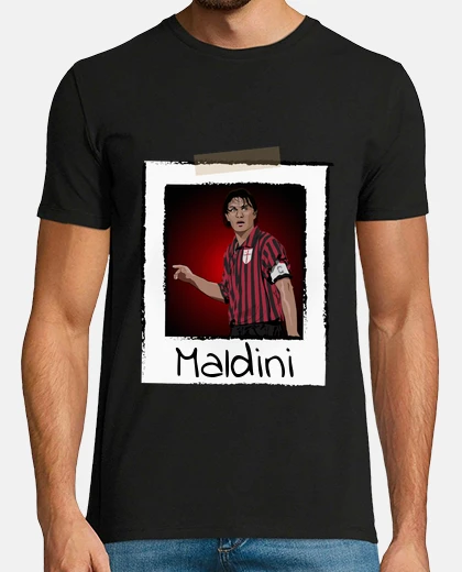 Playera Maldini Foto Retro