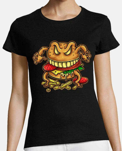 Tee-shirt Malédiction du hamburger