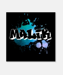 malik - nombre de graffiti