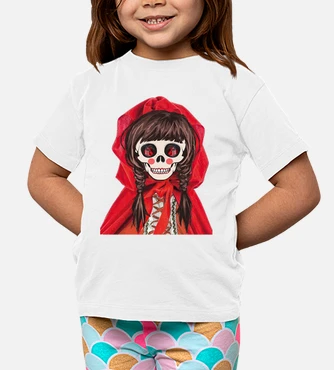 Camiseta calavera niña hotsell