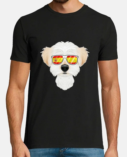 T-shirt maltese i spagna occhiali da sole i spa
