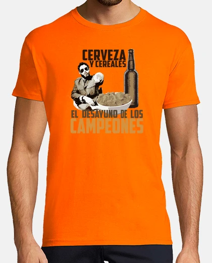 Camiseta Malviviendo- Cerveza y cereales
