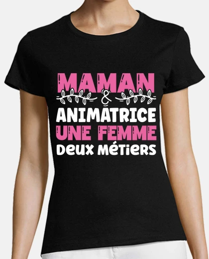 Playera mamá animadora idea de regalo de empres