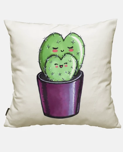 Funda Mamá cactus corazón